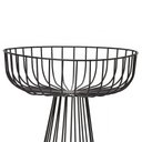 Ver imagem 2 de Centro de Mesa Fruteira Aramada em Metal com Pedestal 28x25cm