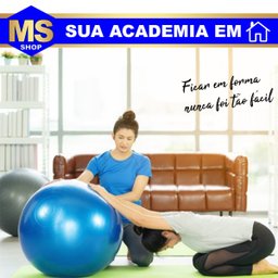 Bola Suíça para Pilates Yoga Funcional Fitness 65cm cpm Bomba - 9