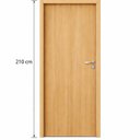 Ver imagem 4 de Folha de Porta em Madeira Lisa 210x80x3,5cm Gitale Portas