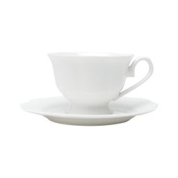 Kit 6 Xícaras Chá Porcelana Com Pires Maldivas Branco 180Ml - 3