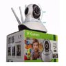Camera Ip 3 Antenas Wireless sem Fio Wifi Sensor Noturna - 7