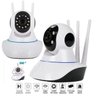 Camera Ip 3 Antenas Wireless sem Fio Wifi Sensor Noturna - 5