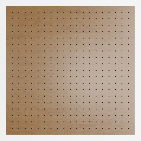 Painel Acústico Absorvedor Decorativo Skal07 60x60mm Maestra:freijó