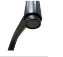 Ver imagem 3 de Torneira Bica Baixa Metal Preto Fosco Banheiro Lavabo 1060