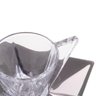 Kit 6 Xícaras De Vidro Para Café Com Pires Veneza Black 70Ml - 3