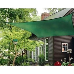 Tela Decorativa Sombrite Verde 90% 6m X 4m Bainha e ilhós - 3