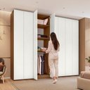 Ver imagem 7 de Guarda-Roupa Casal 8 Portas 6 Gavetas Rio Clean Freijó Branco Yescasa