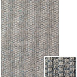 Tapete para Sala Sisal Externo 2,50x3,50 Turco Kas 03 - 1