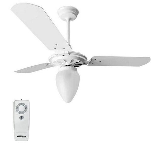 Ventilador de Teto com Controle Remoto Branco Ventex - 220V