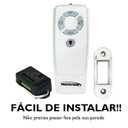 Ver imagem 3 de Ventilador de Teto 3 Lâmpadas Tulipa Branco Loren Sid Pás Mogno com Controle Remoto - 127v