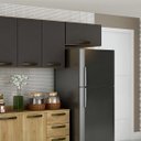 Ver imagem 2 de Armário de Cozinha Aéreo 3 Portas Valência Carvalho/Grafite - Sallêto