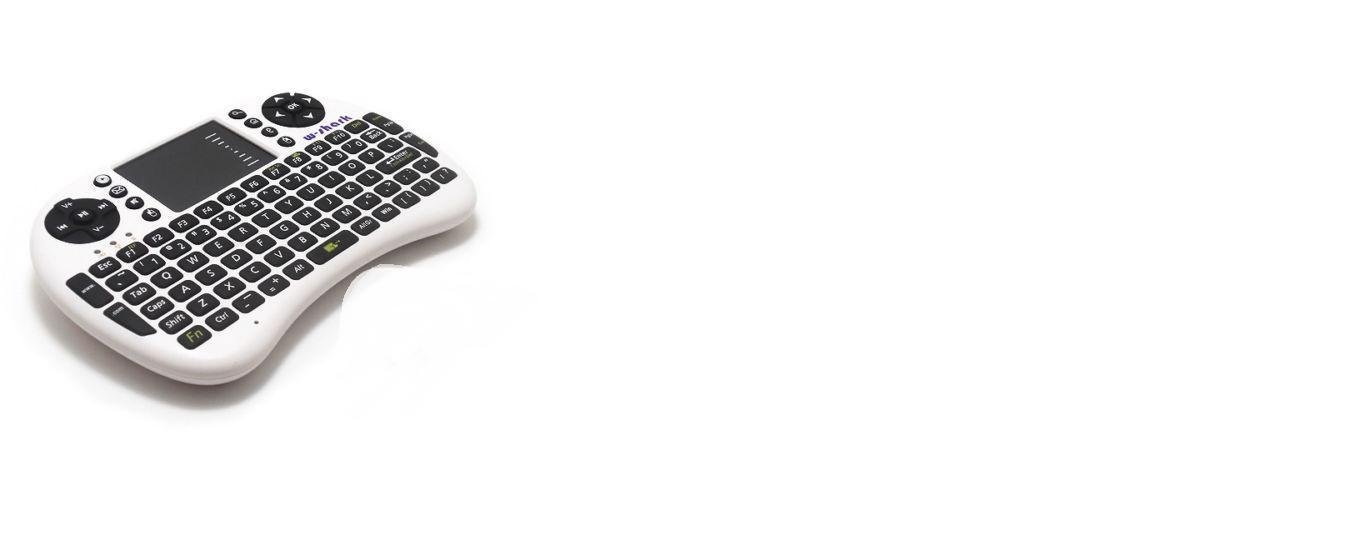 Mini teclado sem fio touchpad pc wireless - 3