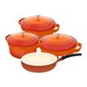 Jogo De Panelas Le Cook Com Revestimento Cerâmico - 4 Peças - 1