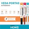 Veda Porta Protetor Adesivo 3m Rodo Silicone Marrom Stamaco 80cm - 6