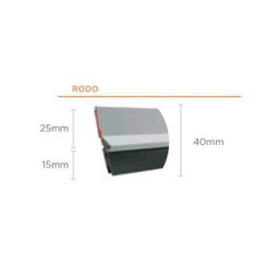 Veda Porta Adesivo - Rodo 80cm Branco Casacaso - 2