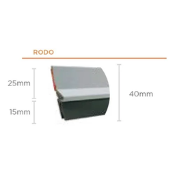 Veda Porta Friso Protetor Com Adesivo 3m Rodo Silicone Branco Stamaco 80cm - 5