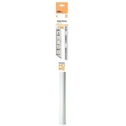 Veda Porta Rodo Silicone Protetor De Frestas Stamaco 100cm Branco - 1