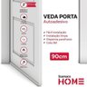 Veda Porta Rodo Silicone Protetor De Frestas Stamaco 90cm Branco - 2