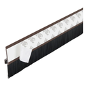 Ver imagem 4 de Veda Porta Escova Protetora PVC Com Adesivo 3M Rodo Silicone Marrom Stamaco 80cm