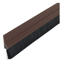 Ver imagem 3 de Veda Porta Escova Protetora PVC Com Adesivo 3M Rodo Silicone Marrom Stamaco 80cm