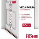 Ver imagem 2 de Veda Porta Rodo Silicone Protetor De Frestas Stamaco 90cm Marrom