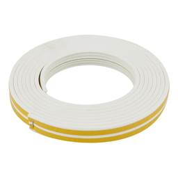 Veda Fresta Borracha Vedação Adesiva Rolo Branco Modelo E Stamaco 6 Metros - 6 Veda Fresta Borracha Vedação Adesiva Rolo Branco Modelo E Stamaco 6 Metros - 6