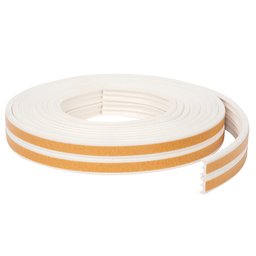 Veda Fresta Borracha Vedação Adesiva Rolo Branco Modelo E Stamaco 6 Metros - 3 Veda Fresta Borracha Vedação Adesiva Rolo Branco Modelo E Stamaco 6 Metros - 3