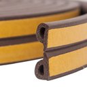 Ver imagem 2 de Veda Fresta Autoadesivo Modelo P Marrom Stamaco Home