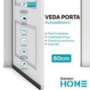 Ver imagem 2 de Veda Porta Rodo Silicone Protetor De Frestas Stamaco 80cm Preto
