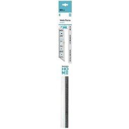 Veda Porta Friso Protetor Rodo Escova Com Adesivo Stamaco 80cm Branco - 1