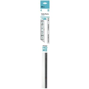 Veda Porta Friso Protetor Rodo Escova Com Adesivo Stamaco 80cm Branco