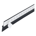 Ver imagem 5 de Veda Porta Rodo Silicone Protetor De Frestas Stamaco 100cm Preto