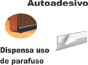 Ver imagem 3 de Veda Porta Rodo Silicone Protetor De Frestas Stamaco 90cm Transparente