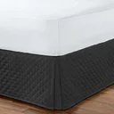 Ver imagem 1 de Saia Box Matelada Casal Queen Preto