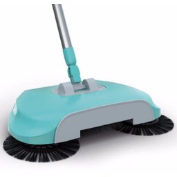 Vassoura Mágica 360º Inox Plástico Limpeza Prática Star Limp - 2