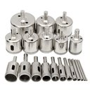 Ver imagem 4 de Kit 21 Brocas Diamantadas 6 a 60mm Fura Vidro Mármore Piso Cerâmica Granito Lorben