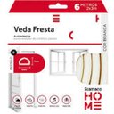 Ver imagem 2 de Veda Fresta Adesivo Modelo D Branco 6M Ferragens Paulista