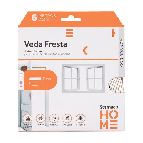 Veda Fresta Modelo I Stamaco Home 6 Metros Branco