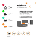 Ver imagem 7 de Veda Fresta Modelo I Stamaco Home 6 Metros Branco