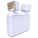 Ver mais imagens de Luminária de Emergência 2 Farois Lâmpada LED Recarregavel Iluminaçao Luz Casa Comercio Empresa