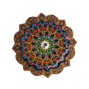 Incensário Mandala com Mdf