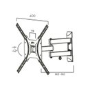 Ver imagem 5 de Suporte TV 50 Polegadas 4K Samsung Articulado