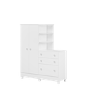Ver imagem 2 de G. Roupa C/cômoda Doce Sonho Branco 4070 - Qmovi