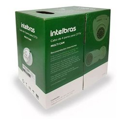 Cabo de Rede para Câmera Cftv Multi 8 Vias 300M Intelbras - 1