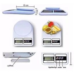 Balança Digital De Precisão Cozinha 10kg Nutrição E Dieta - 2