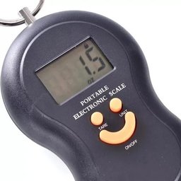 Balança Portátil Digital Gancho Suporta 50kg Mala Pesca - 4