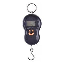 Balança Portátil Digital Gancho Suporta 50kg Mala Pesca - 1