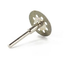 10 Serra Discos 22mm Diamantados Corte Micro Retífica Dremel - 4