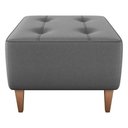 Ver imagem 6 de Puff Decorativo para Sala Piva 62x52 Cm E425 Cinza Milani Store