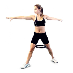 Arco Anel de Pilates Acte Sports T12 - Circulo Ring Tonificador Flexivel:preto/único - 4